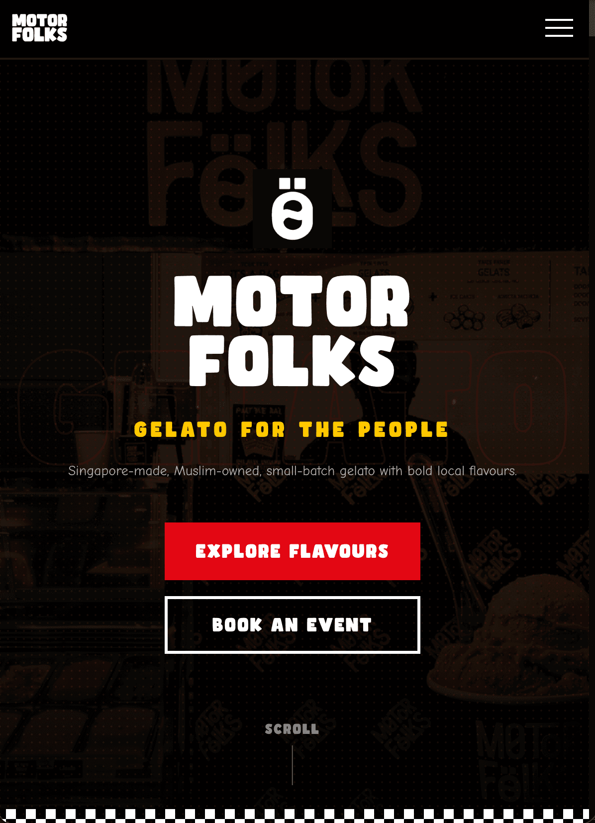 Motorfolks.co — tablet view